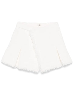 tweed skort