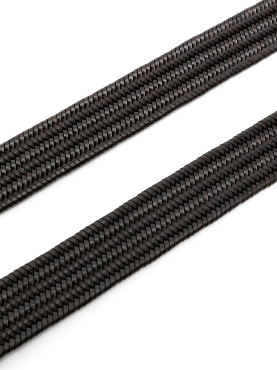 braided leather belt