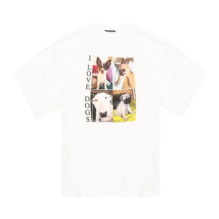 Balenciaga I Love Dogs T-Shirt White
