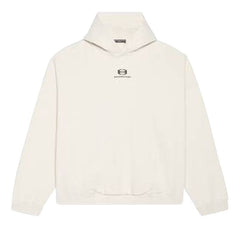 Balenciaga Wide Fit Hoodie Chalky White/Black