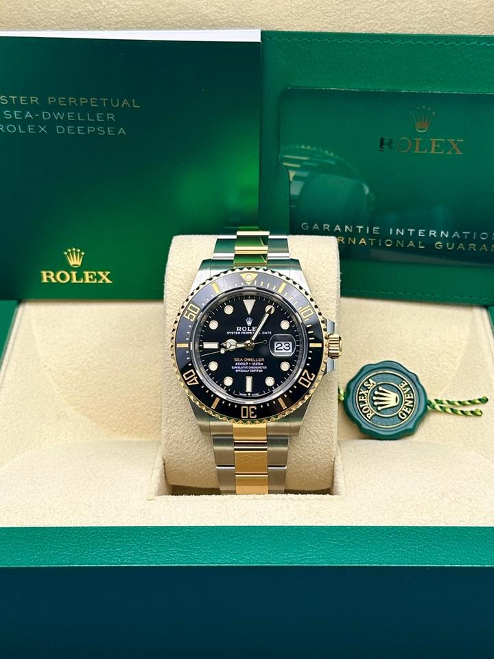 Rolex | Sea-Dweller | 126603 | Gold/Steel | 43 mm | Gold/Steel | Black | Automatic