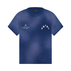 Amiri Vintage Collegiate T-Shirt Blue