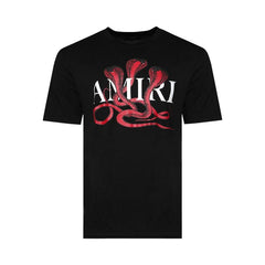 Amiri Snake T-Shirt Black/Red