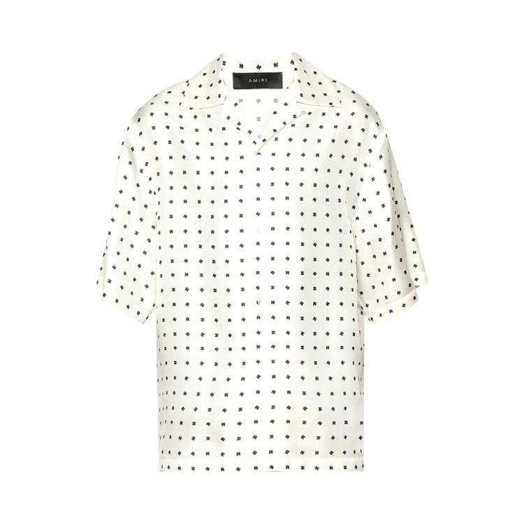 Amiri Mix And Match MA Shorts-Sleeve Shirt White