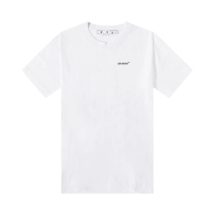 Off-White Arrows Logo Print T-Shirt White