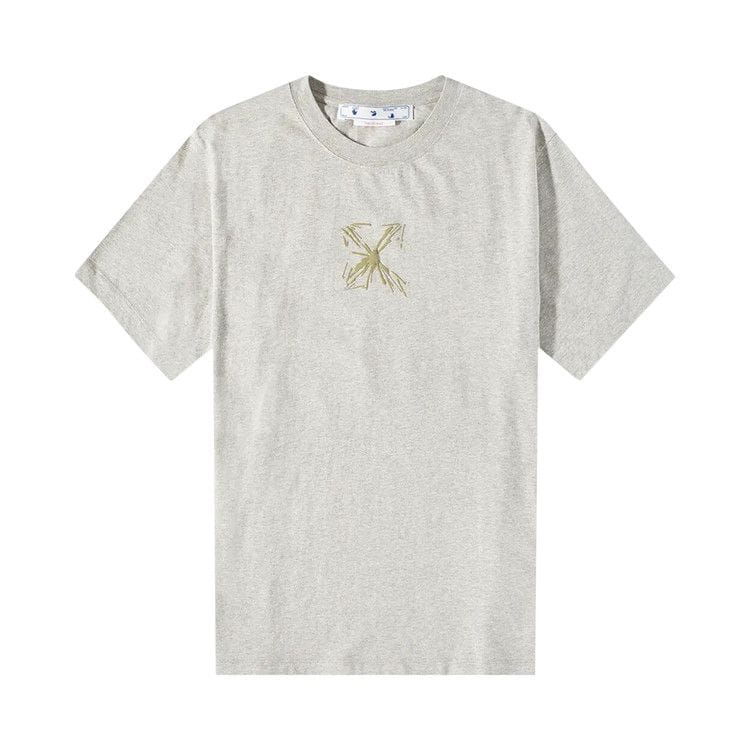 Off-White Splash Arrow T-Shirt Grey