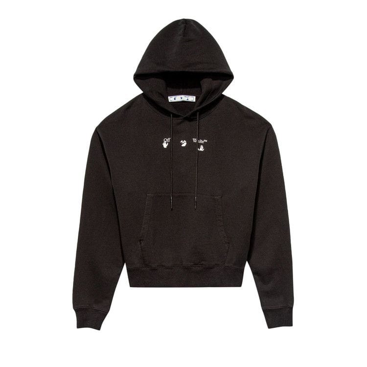 Off-White Marker Over Hoodie Black/Red