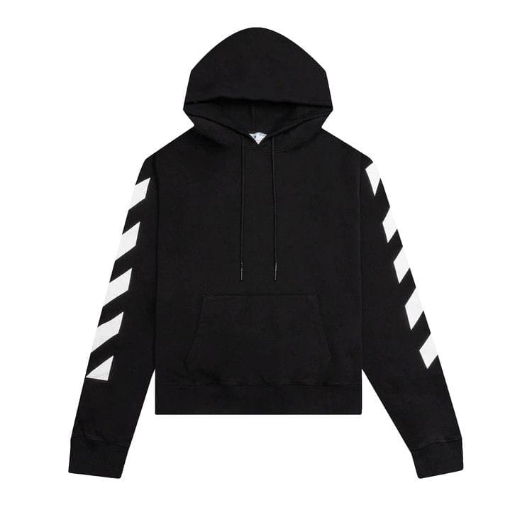 Off-White Diag Arrow Slim Hoodie Black/White