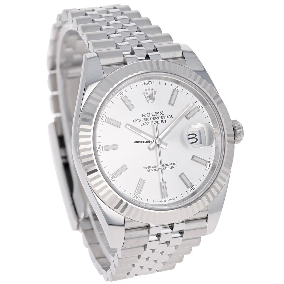 Rolex | Datejust | 126334 | Steel | 41 x 49 mm | Steel | Silver | Automatic