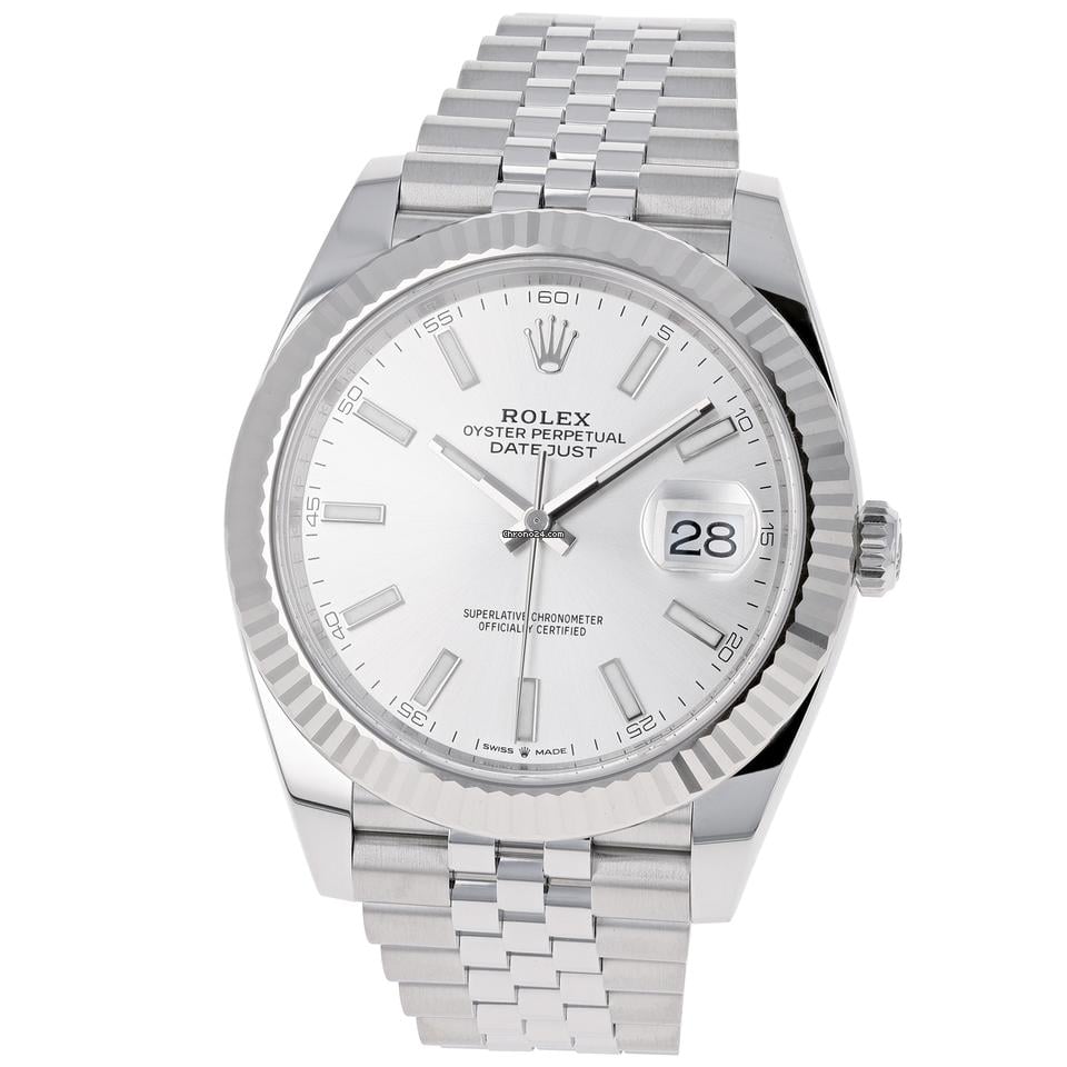 Rolex | Datejust | 126334 | Steel | 41 x 49 mm | Steel | Silver | Automatic