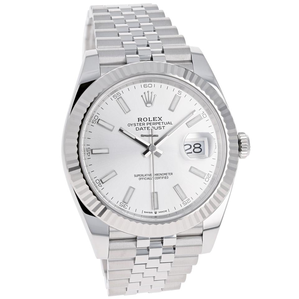 Rolex | Datejust | 126334 | Steel | 41 x 49 mm | Steel | Silver | Automatic