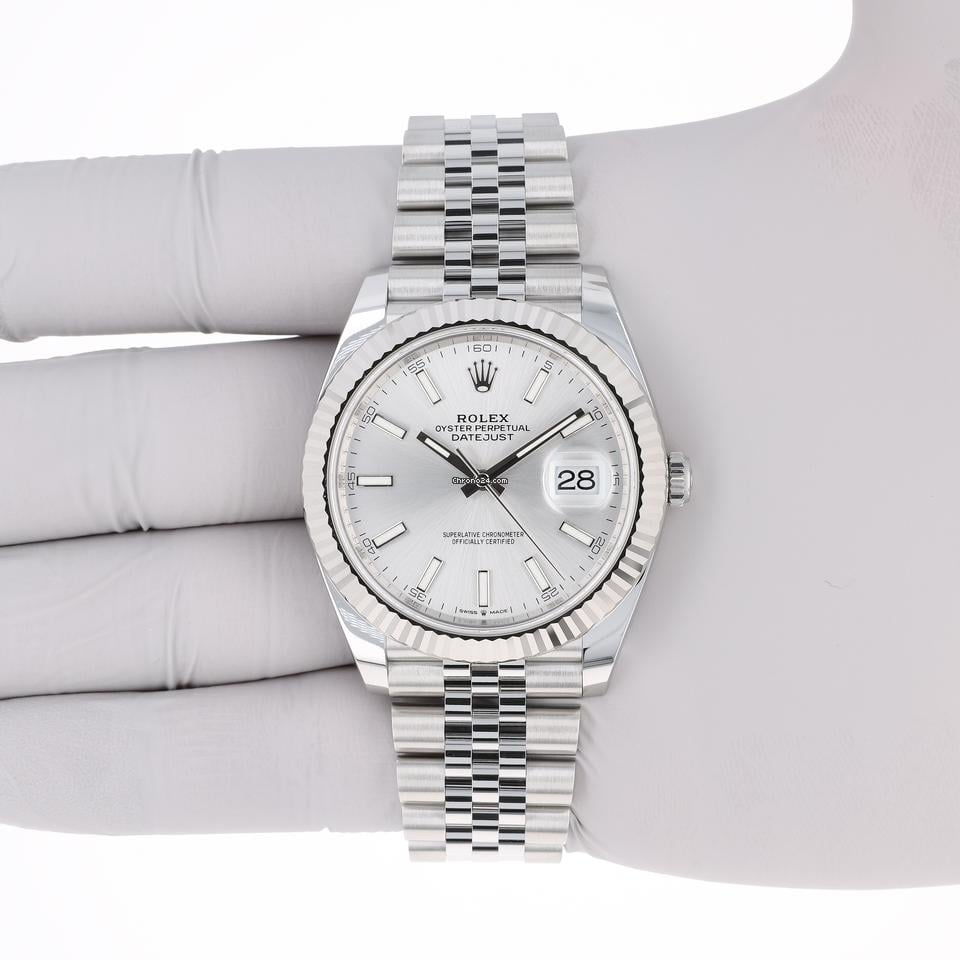 Rolex | Datejust | 126334 | Steel | 41 x 49 mm | Steel | Silver | Automatic
