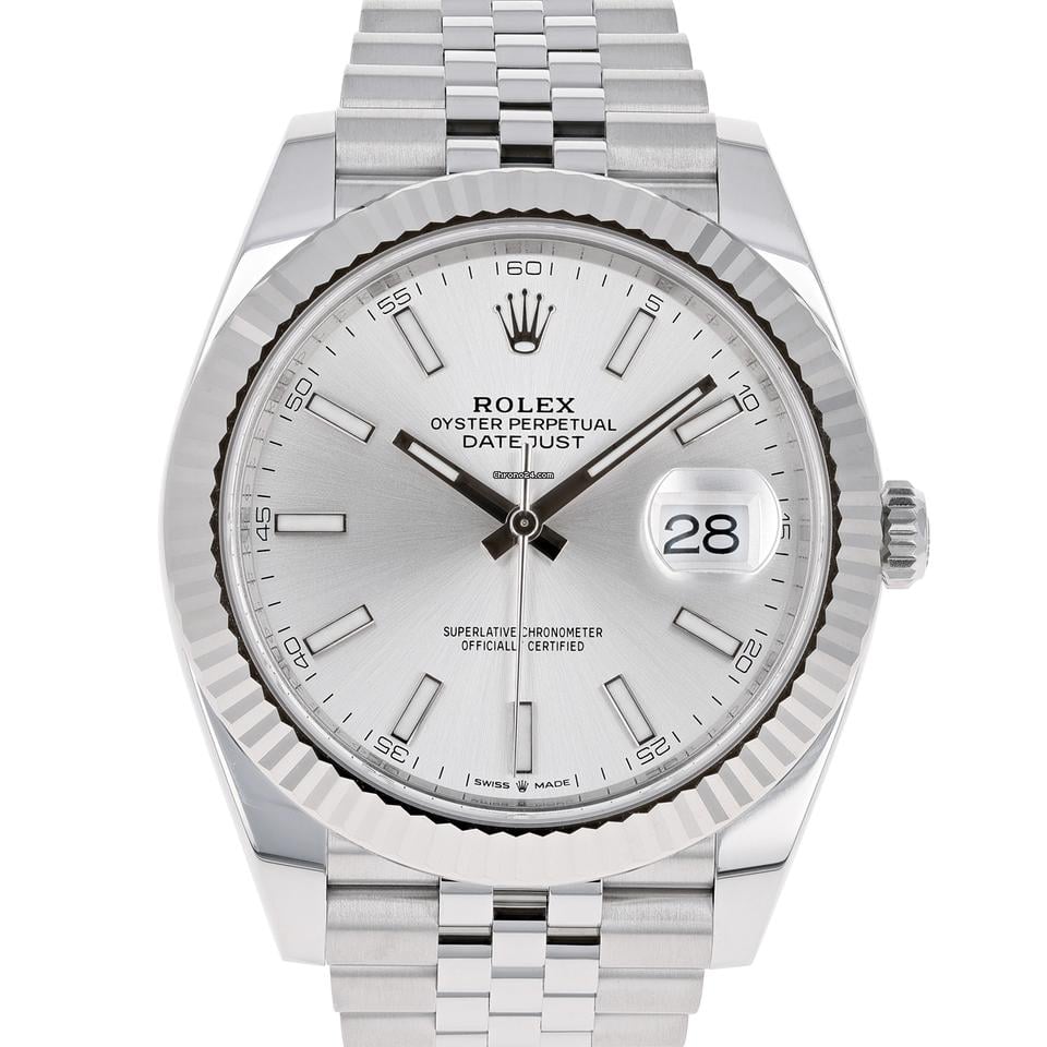 Rolex | Datejust | 126334 | Steel | 41 x 49 mm | Steel | Silver | Automatic