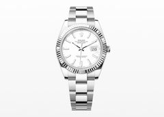 Rolex | Datejust | M126334-0009 | Steel | 41 mm | Steel | White | Automatic