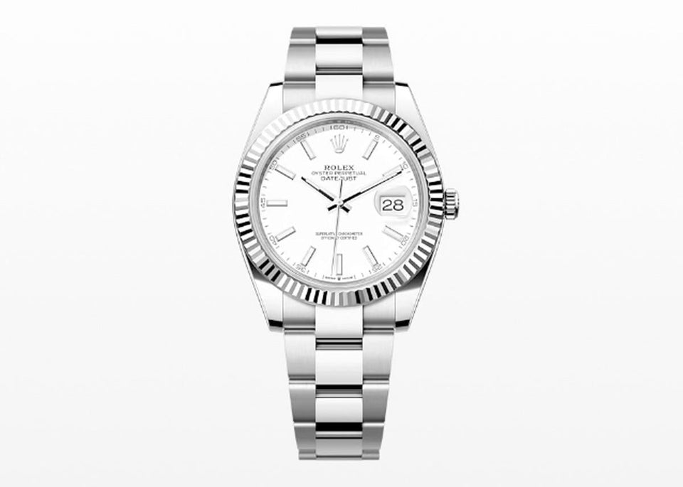 Rolex | Datejust | M126334-0009 | Steel | 41 mm | Steel | White | Automatic
