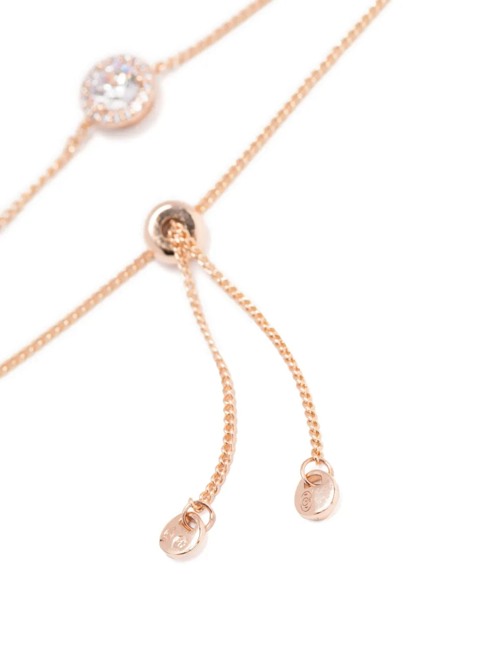 Pavé halo slider bracelet