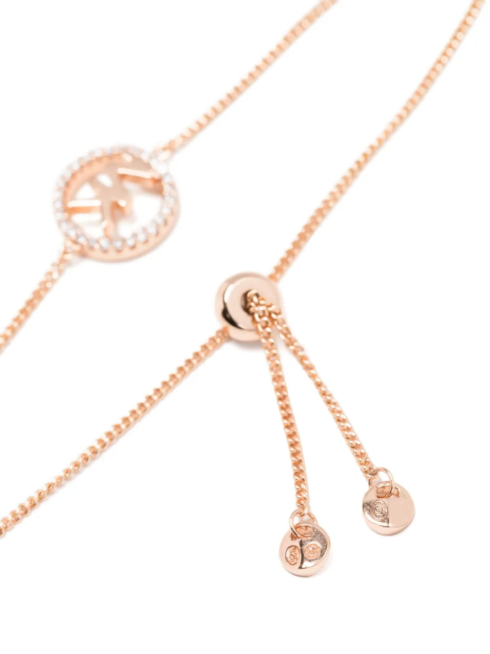 logo slider bracelet