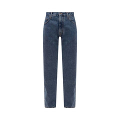 Off-White Single Arrow Slim Fit Jeans Medium Blue
