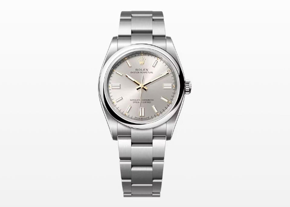 Rolex | Oyster Perpetual | M126000-0001 | Steel | 36 mm | Steel | Silver | Automatic
