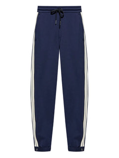 striped track pants