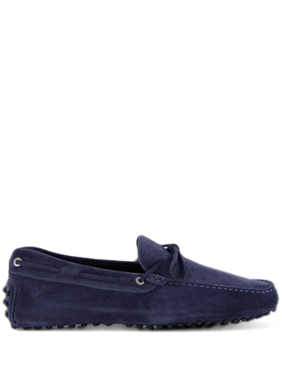 Suede leather loafers
