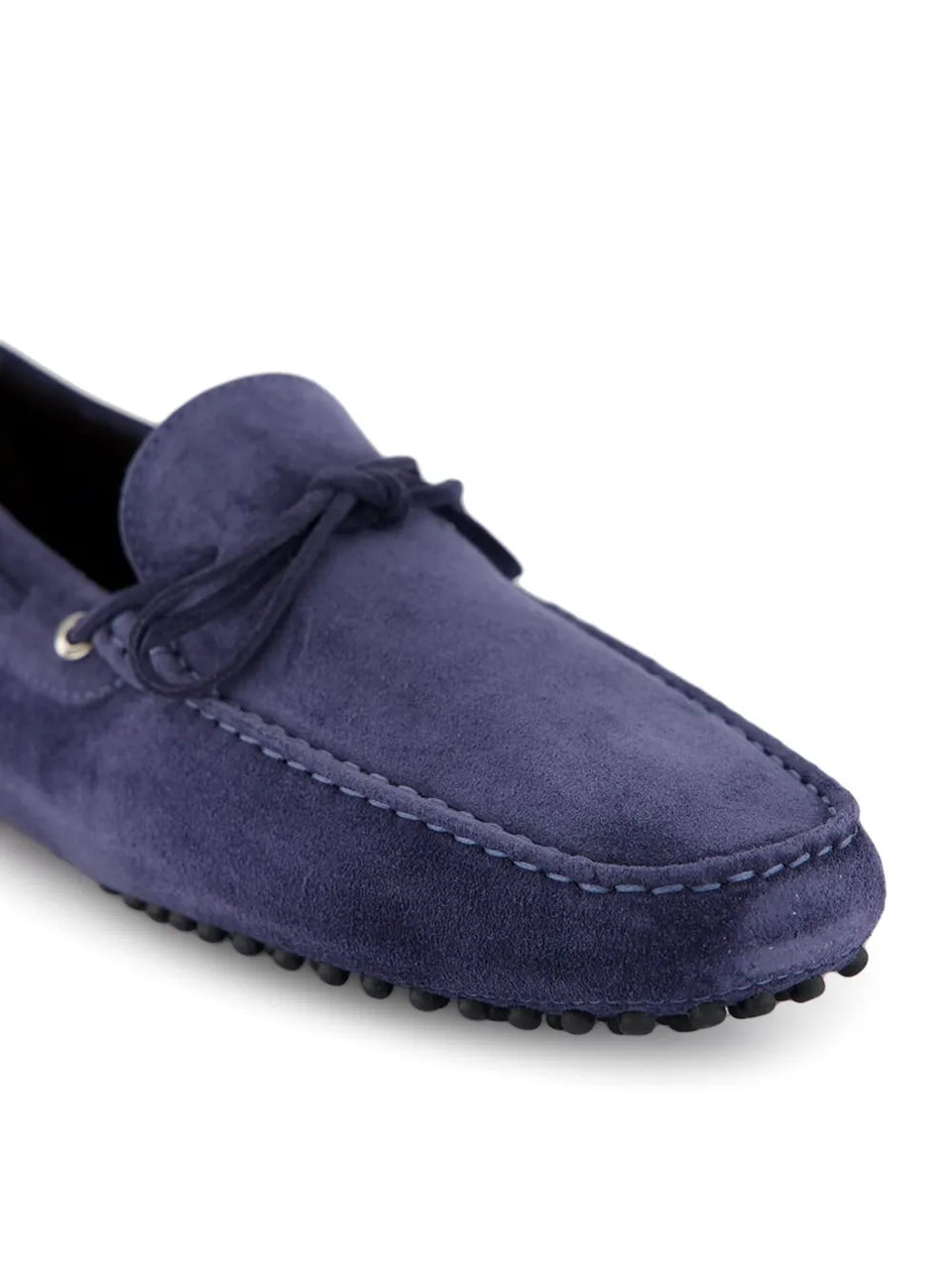 Suede leather loafers