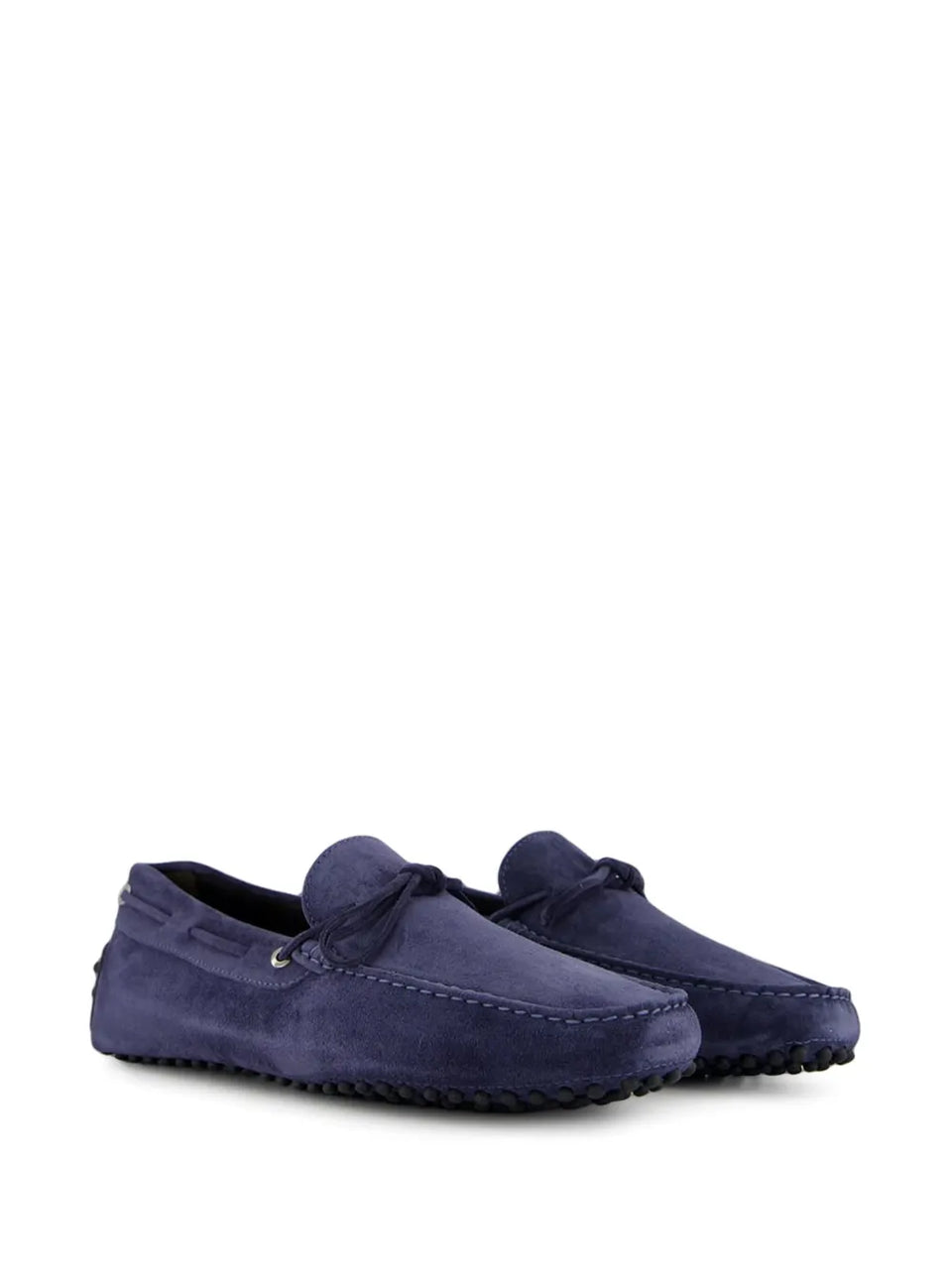 Suede leather loafers