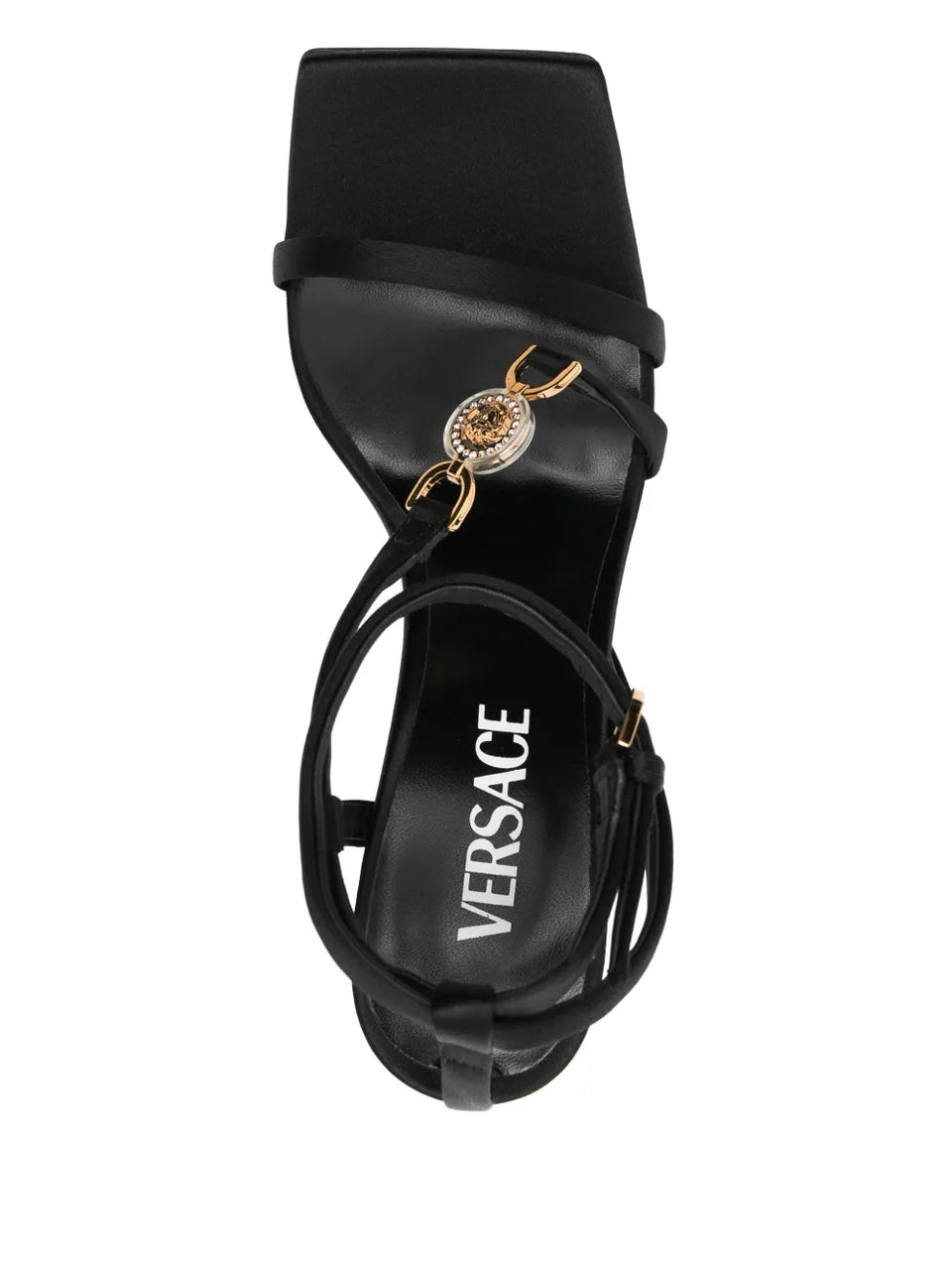 90mm Medusa-plaque sandals