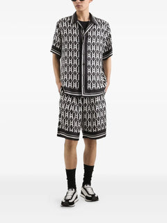 logo-print shortsleeved shirt