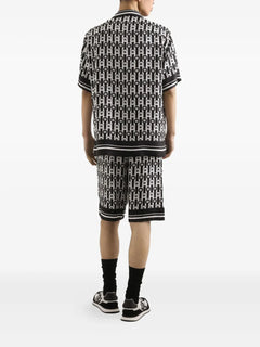 logo-print shortsleeved shirt