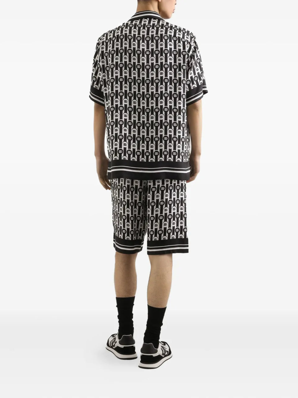 logo-print shortsleeved shirt