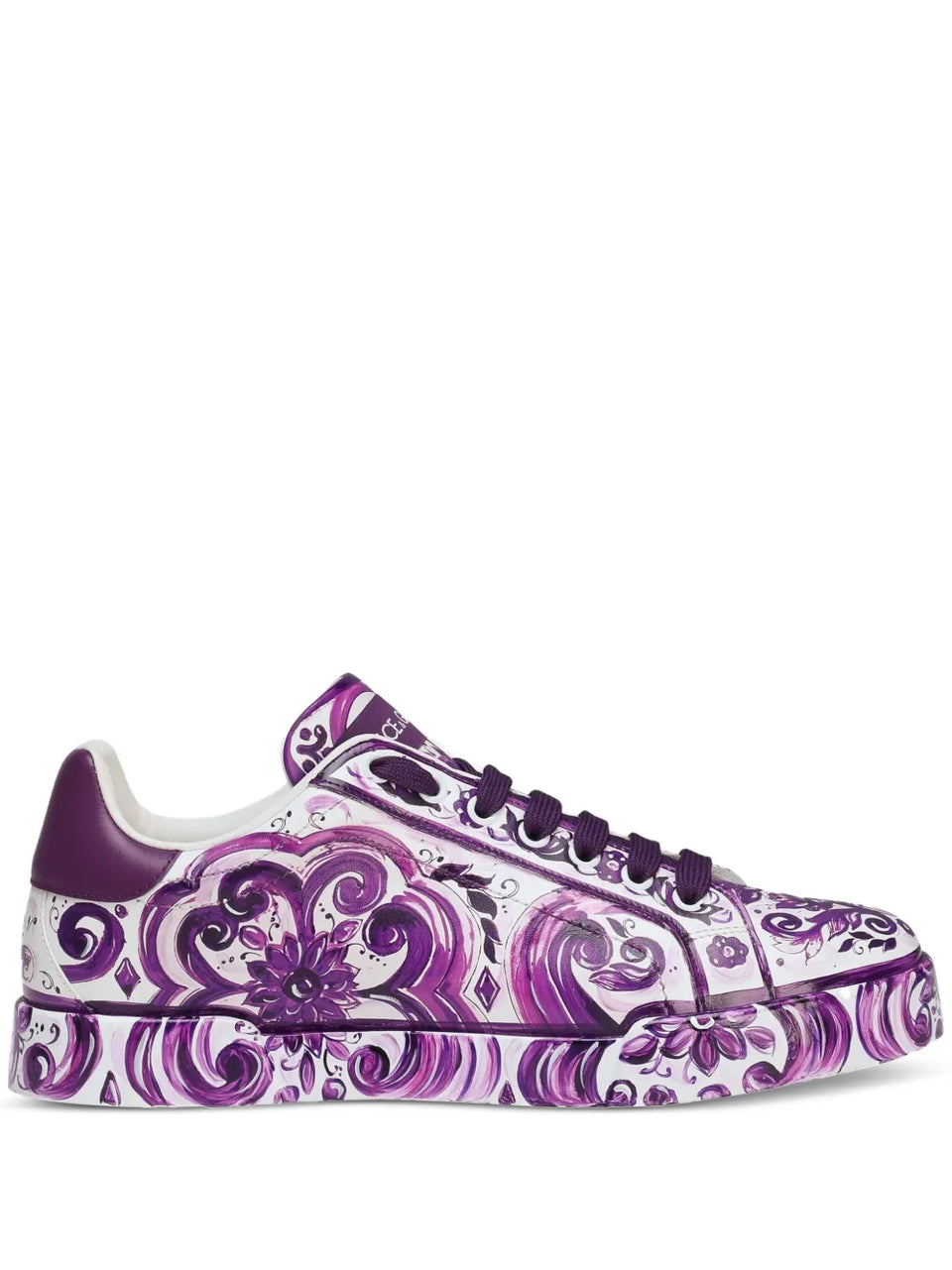 Maiolica-print sneakers