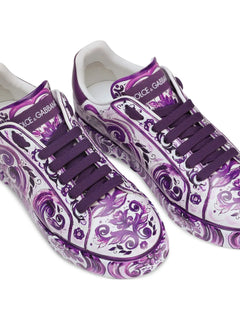 Maiolica-print sneakers