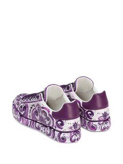 Maiolica-print sneakers