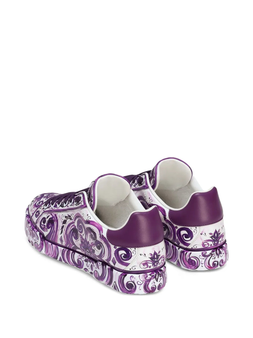 Maiolica-print sneakers