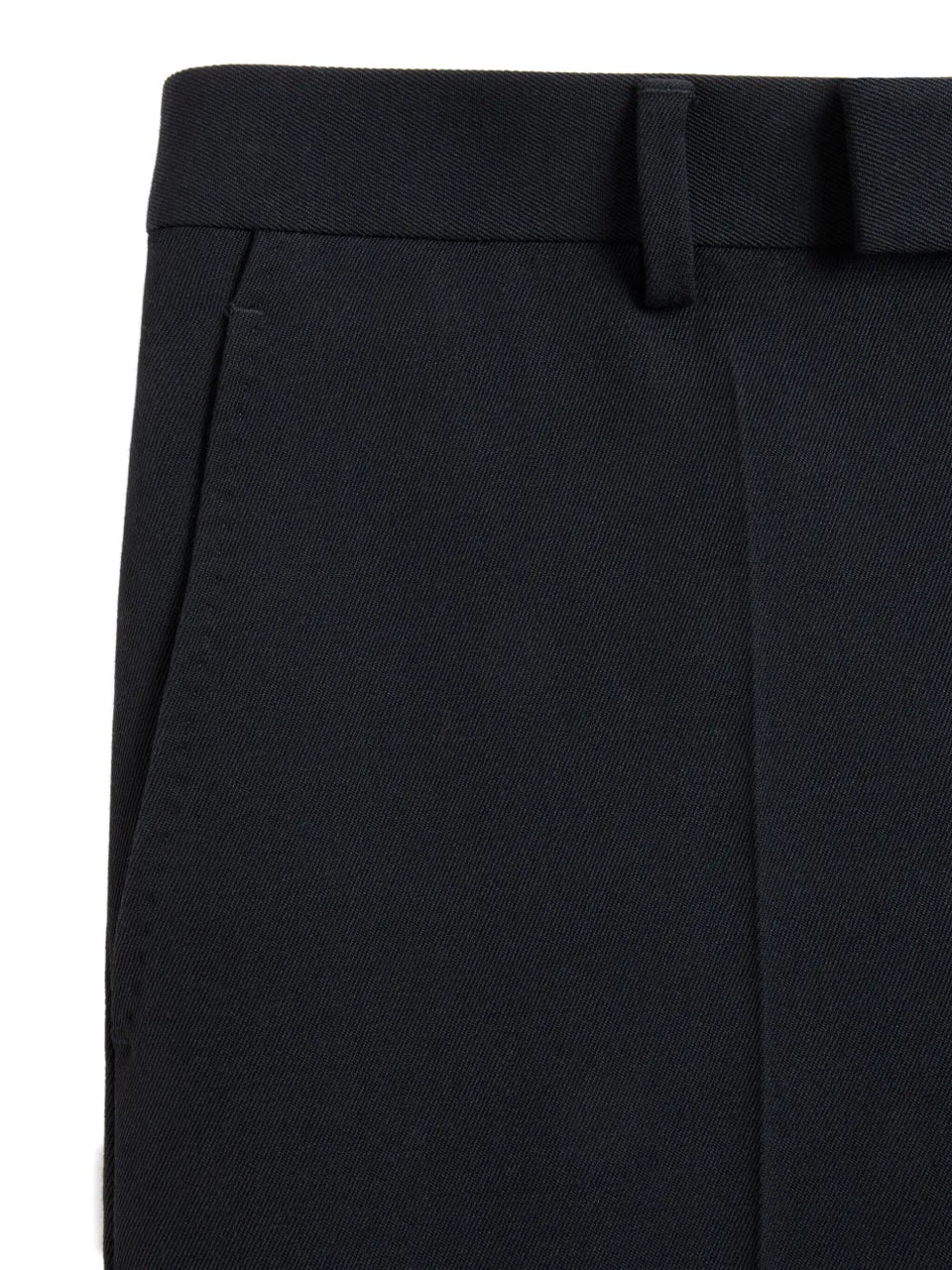 wool gabardine trousers