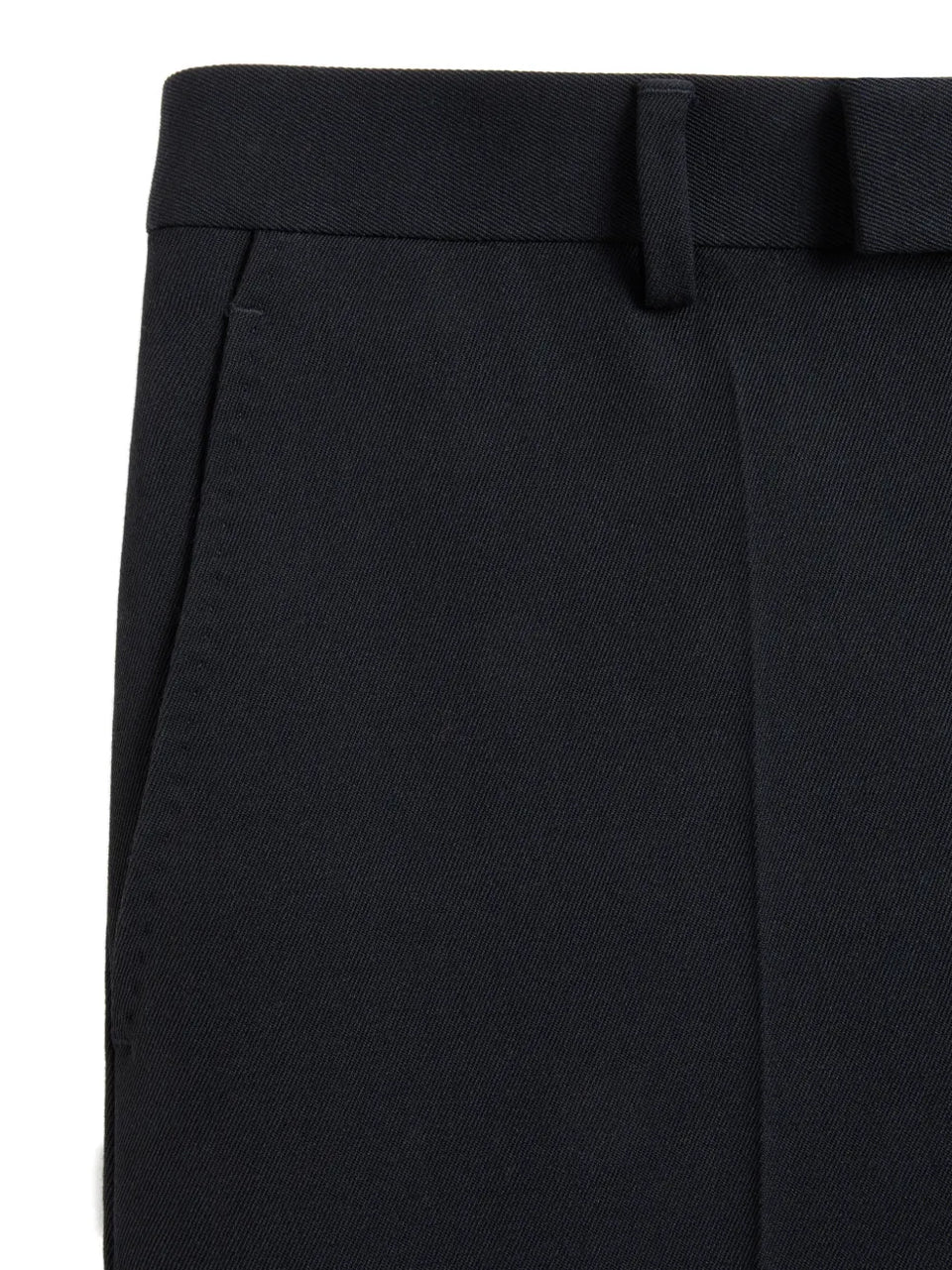 wool gabardine trousers