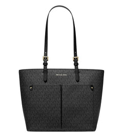 Michael Kors Black Jet Set Medium Tote Black