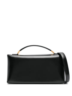 Prisma logo-stamp leather tote bag