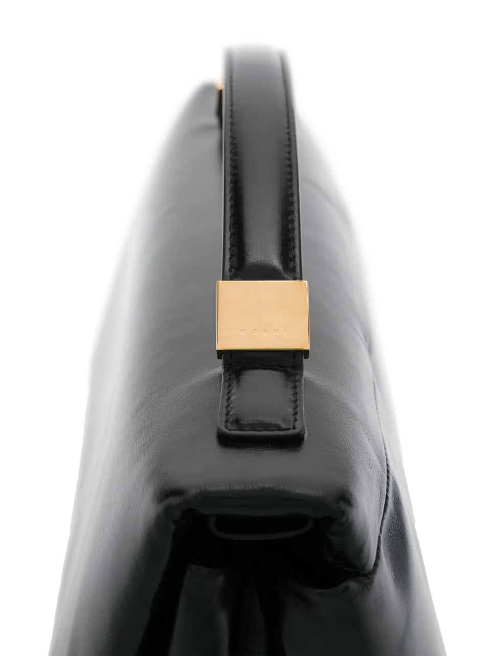 Prisma logo-stamp leather tote bag