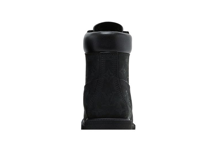 Louis Vuitton x 6 Inch Ankle Boot Embossed Monogram - Black