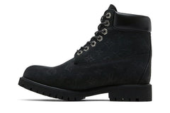Louis Vuitton x 6 Inch Ankle Boot Embossed Monogram - Black