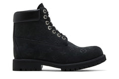 Louis Vuitton x 6 Inch Ankle Boot Embossed Monogram - Black
