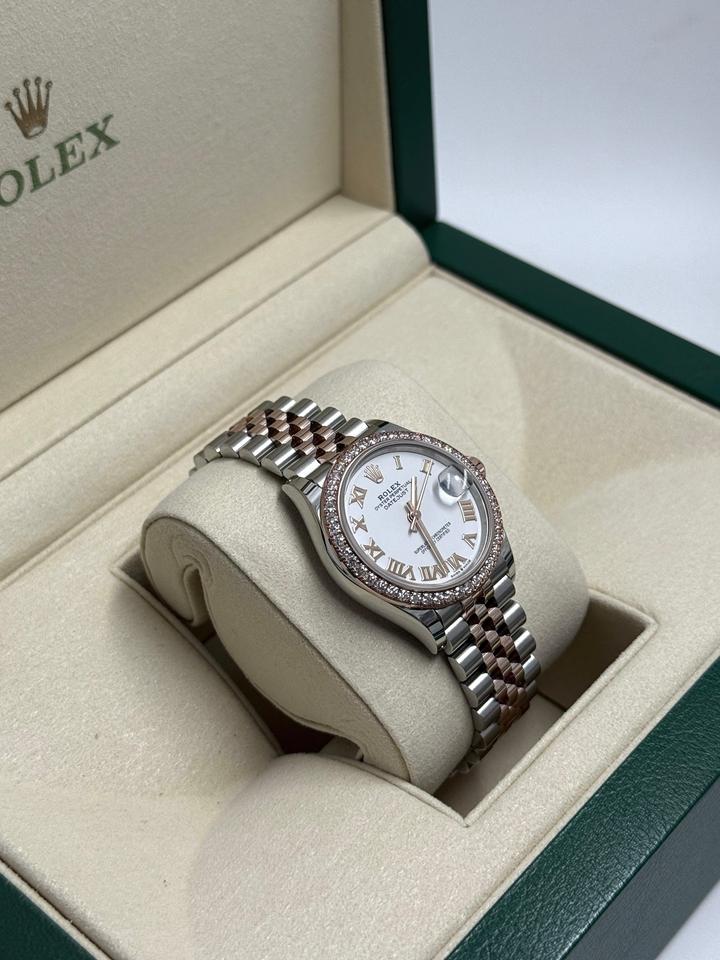 Rolex | Datejust | 278381RBR WHITE JUB | Gold/Steel | 31 mm | Gold/Steel | White | Automatic
