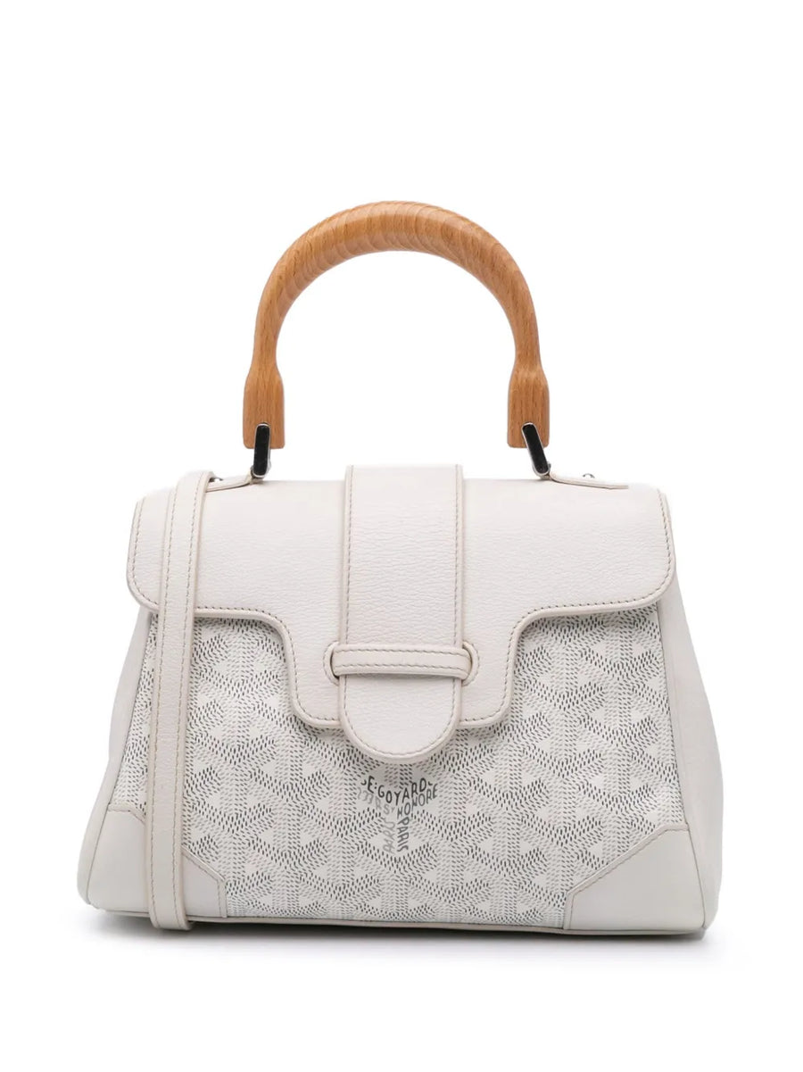 2018 Mini Goyardine Saigon Souple satchel