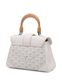 2018 Mini Goyardine Saigon Souple satchel