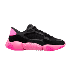 Valentino Bubbleback Sneaker Black Pink