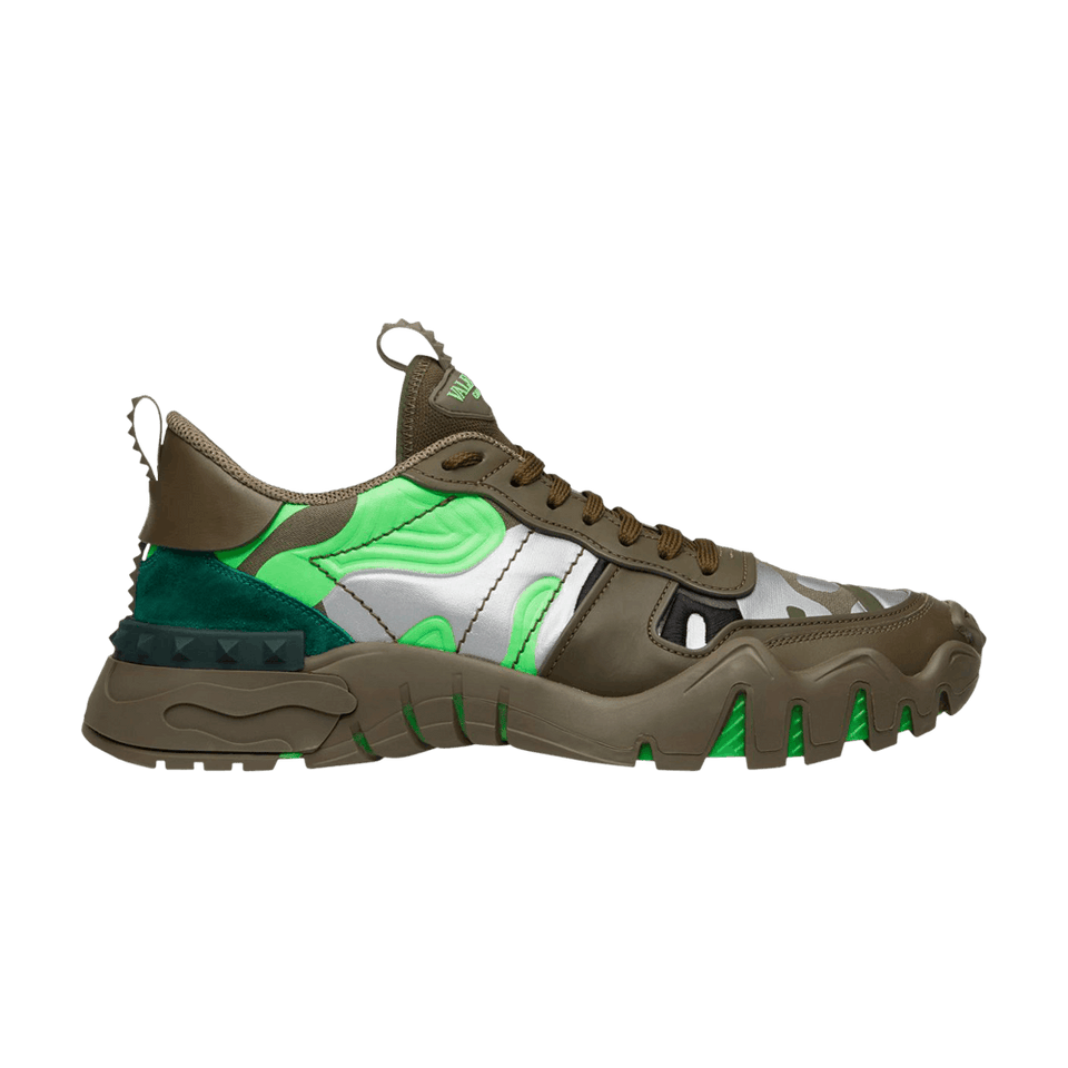 Valentino Rockrunner Camo Plus Military Neon Green
