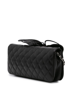 2010-2011 Quilted Lambskin Butterfly Clutch With Chain crossbody bag