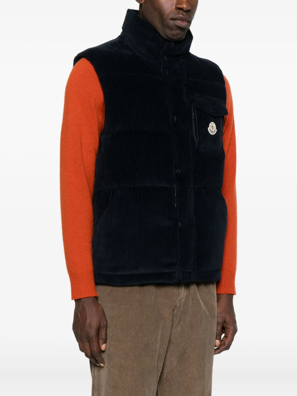 quilted corduroy vest